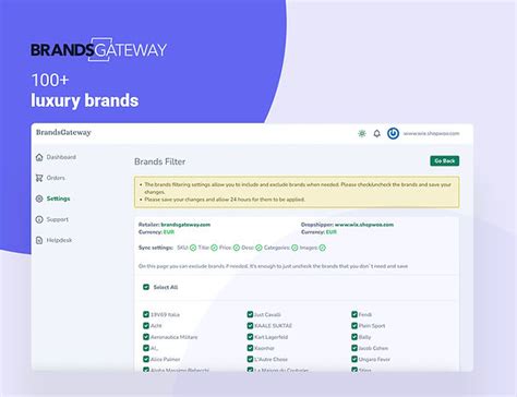 brandsgateway log in.